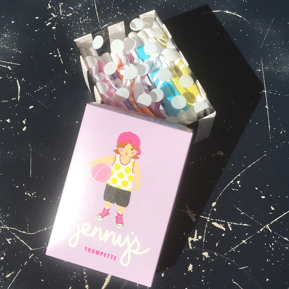 Trumpette “Jenny’s” 6 pack brand new infant socks